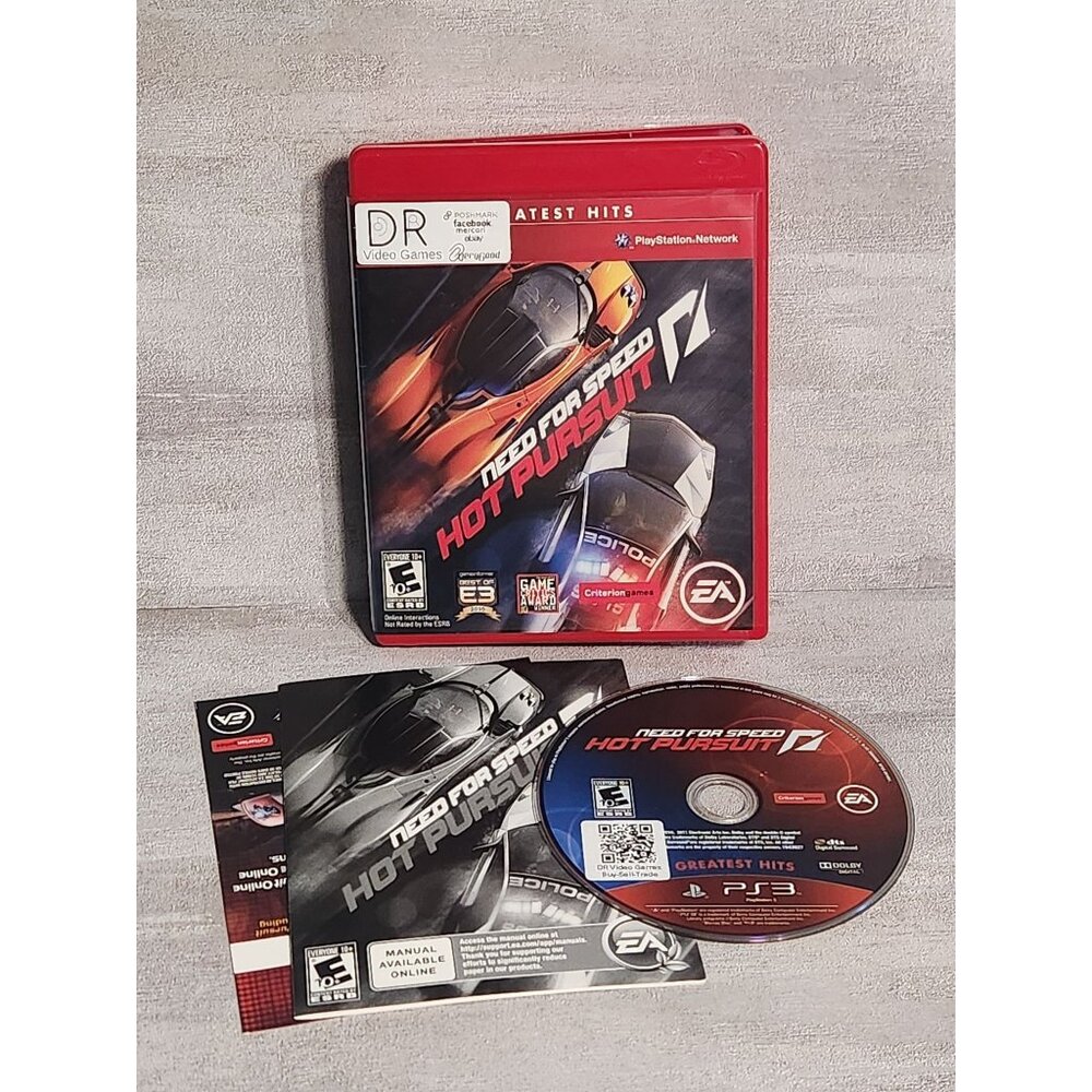 Greatest Hits Need for Speed Hot Pursuit for PlayStation 3